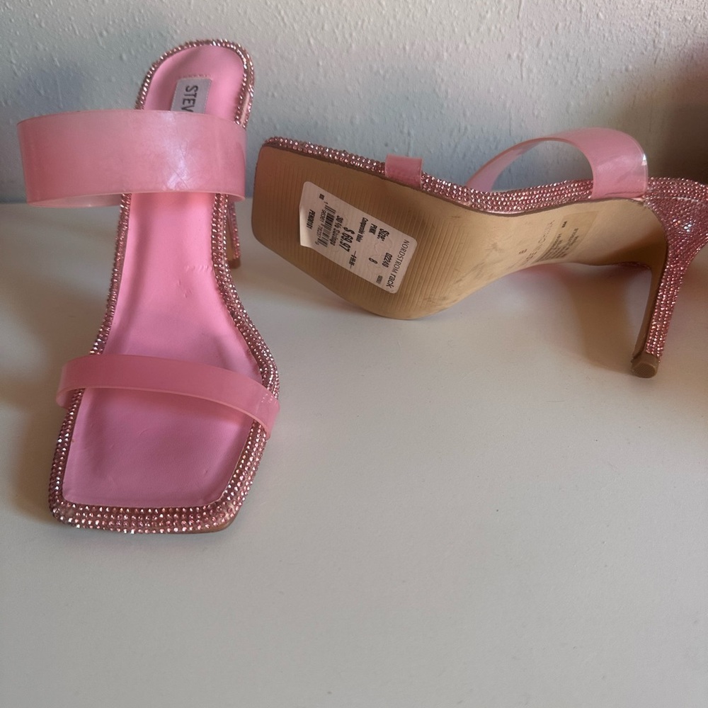 Pink Rhinestone Heels - Picture 3 of 3